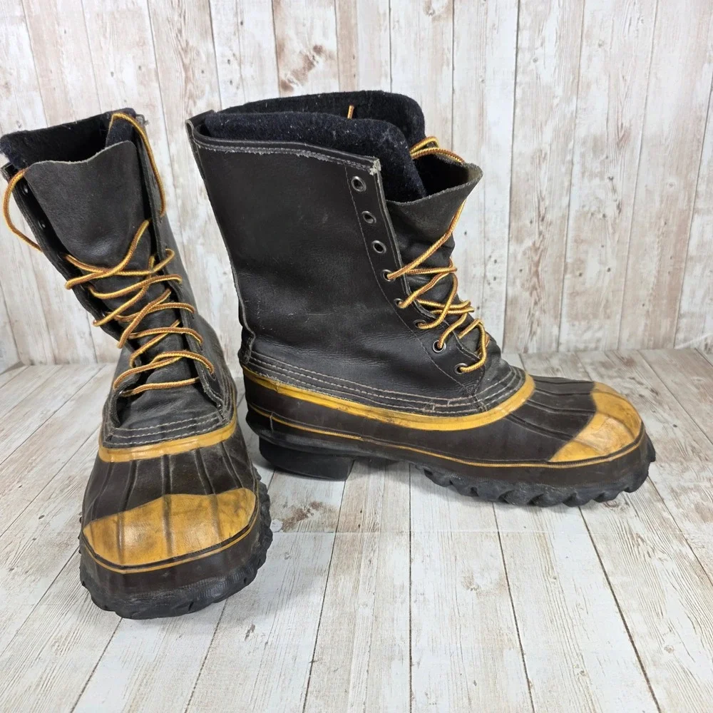 LaCrosse Insulated Duck‎ Boots Steel Shank Waterproof Winter Boots Size 8